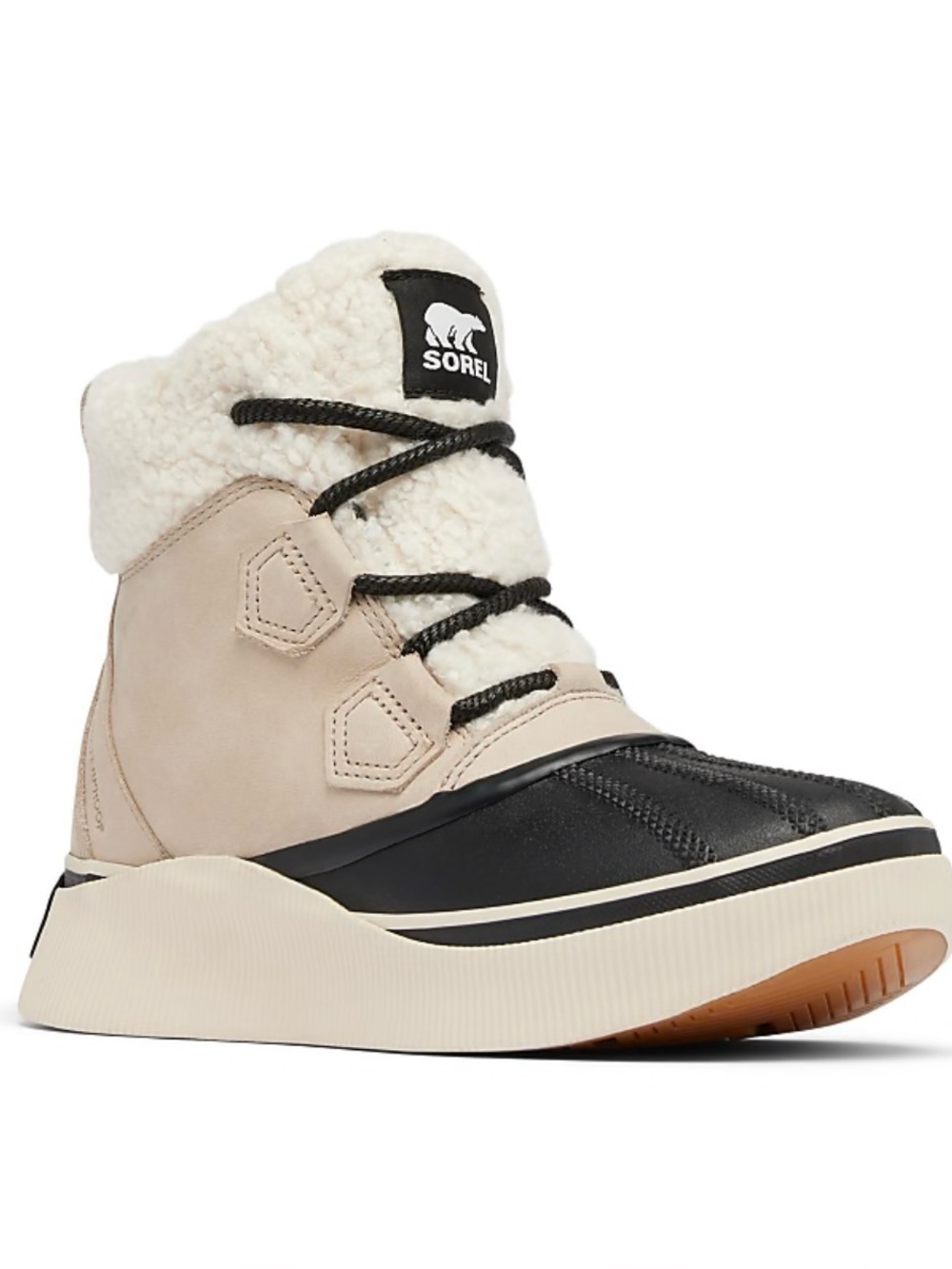 NEW Sorel Out N About IV Chillz Waterproof Boots in Taupe - Picture 2 of 11